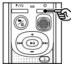 OLYMPUS VN-540 - Mise hors tension de l'enregistreur - 1