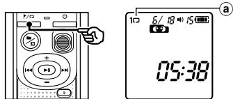 OLYMPUS VN-540 - Lecture dossier/fichier répétée - 1