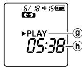 OLYMPUS VN-540 - Appuyez sur la touche il pour lancer la lecture. - 2