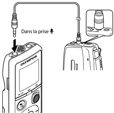 OLYMPUS VN-540 - Enregistrement du son d'un autre périphérique avec cet enregistreur - 1