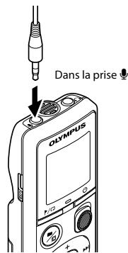 OLYMPUS VN-540 - Enregistrement avec un microphone externe - 1