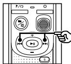 OLYMPUS VN-540 - Suppression d'une marque d'index/ temporaire - 1