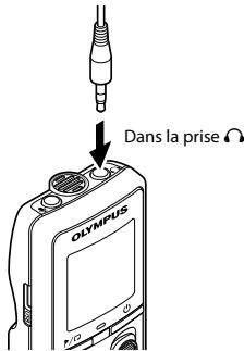OLYMPUS VN-540 - Lecture avec les écouteurs - 1