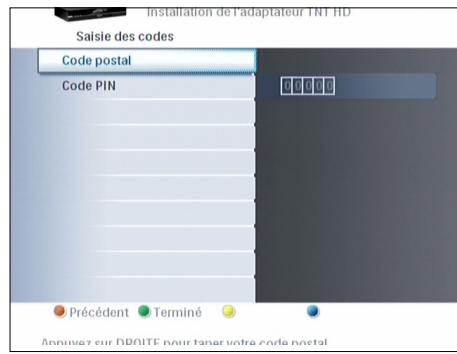 PHILIPS DTR 5010 - Saisie des codes - 1