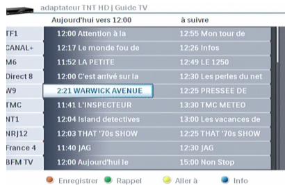 PHILIPS DTR 5010 - Guide TV & enregistrements - 1