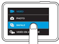 GOPRO HERO - Navigation à l'aide de l'écran tactile - 1