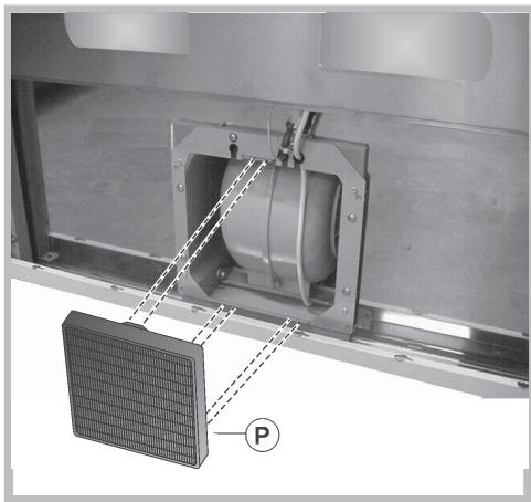 ARISTON HB 6F IX INOX - Remplacement du filtre à charbon - 1