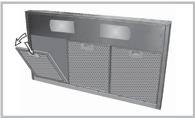 ARISTON HB 6F IX INOX - Nettoyage des filtres à graisse - 1