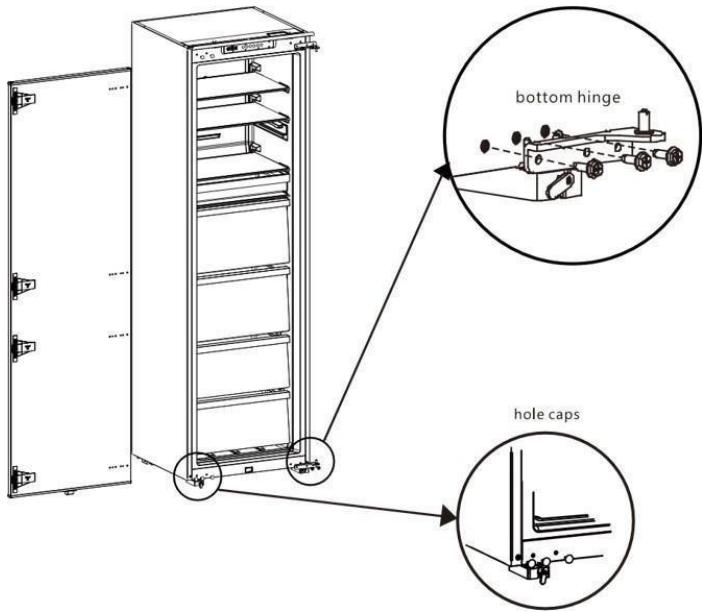 BRANDT BIF7855EN - Come invertire la porta - 2