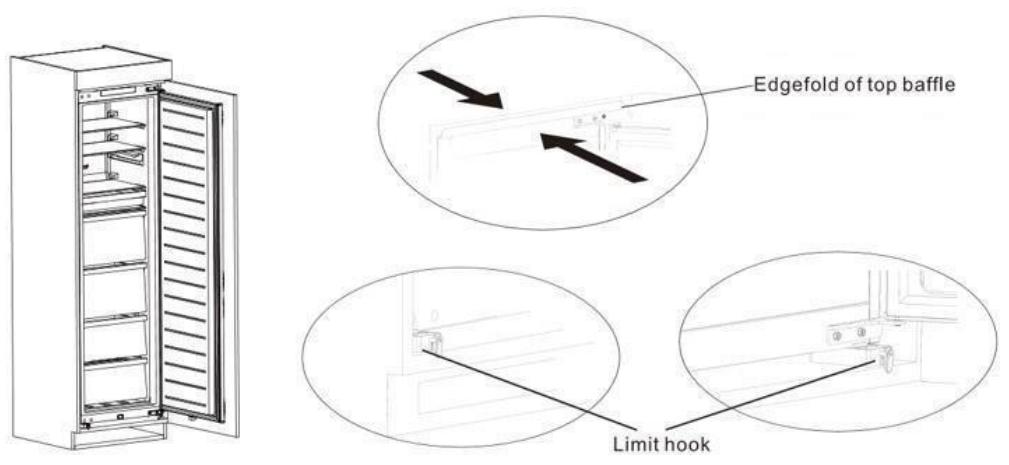 BRANDT BIF7855EN - Taille de l'armoire - 2
