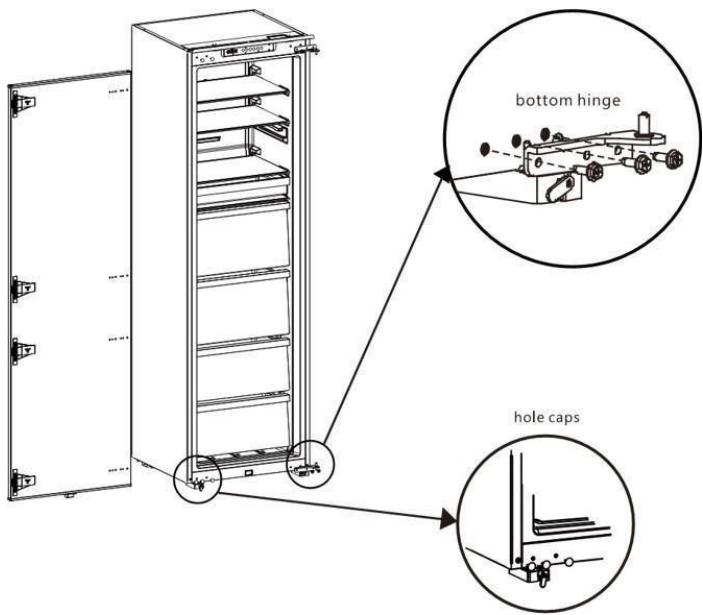 BRANDT BIF7855EN - How to reverse the door - 2
