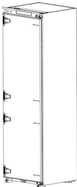 BRANDT BIF7855EN - Come invertire la porta - 5