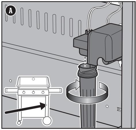 WEBER GENESIS II LX E 440 GBS - Remplacement des piles des boutons de réglage gaz éclairés - 1