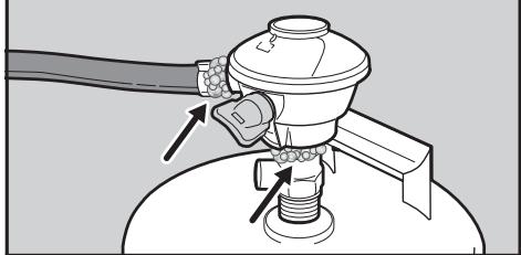 WEBER GENESIS II LX E 440 GBS - Débranche le détendeur de la bouteille - 5