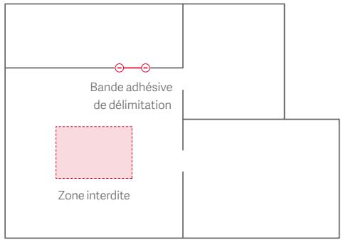ROBOROCK ASPI-ROBOT56 - Zones interdites/bandes adhésives de délimitation - 1