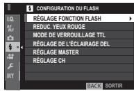 FUJIFILM X-T20 - Réglages du flash - 1