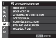 FUJIFILM X-T20 - Réglage MASTER - 1