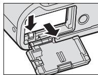 FUJIFILM X-T20 - Retrait de la batterie. - 1