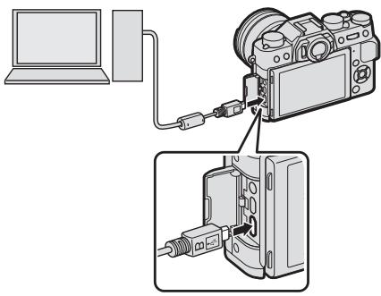 FUJIFILM X-T20 - Raccordement de l'appareil photo - 2