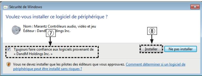 MARANTZ PM7005 - Installez le pilote. - 5