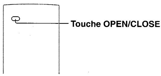 TOSHIBA RD-XS34 - Ouvrez le plateau de disque. - 2
