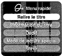 TOSHIBA RD-XS34 - 1) Appuyez sur QUICK MENU. - 1