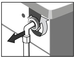 PROLINE PFL 801 - Nettoyage du tuyau et du filtre d'arrivée d'eau - 2