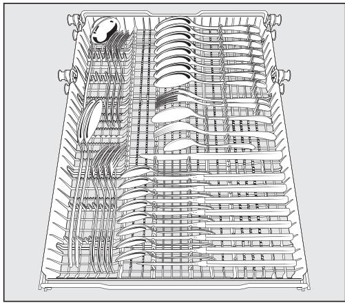 MIELE LAVE-VAISSELLEG5540SCSL - Lave-vaiselle avec tiroir à couverts - 5
