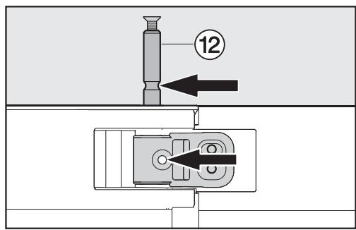 MIELE HWT6834SG - Changer la porte de l'appareil - 2