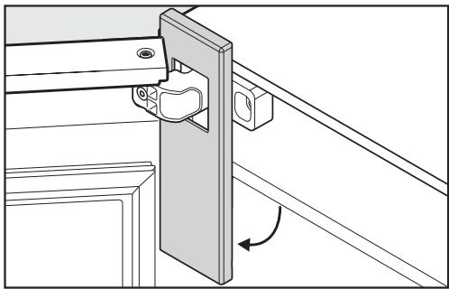 MIELE HWT6834SG - Réglage de l'ajustement latéral de la porte de l'appareil - 2