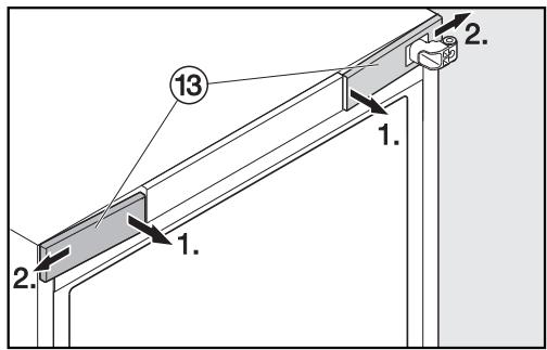 MIELE HWT6834SG - Changer la charnière de fixation - 1