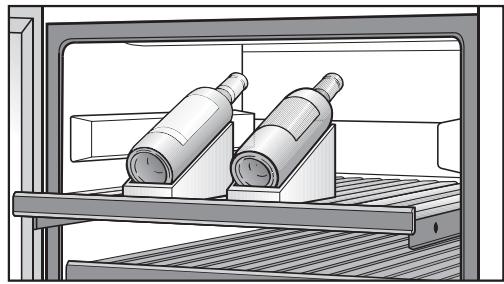 MIELE HWT6834SG - Présentoir à bouteilles supplémentaire - 1