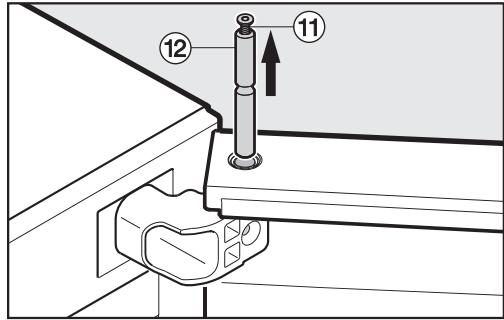 MIELE HWT6834SG - Retirer la porte de l'appareil - 3