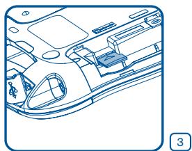 VTECH STORIO 3 BLEUE - Insérer une CARTE microsd - 1