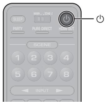 YAMAHA RXV685 - Pulse (alimentación del receptor) para encender laidad. - 1