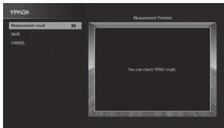 YAMAHA RXV685 - Use the cursor keys to select "Start" and press ENTER. - 1