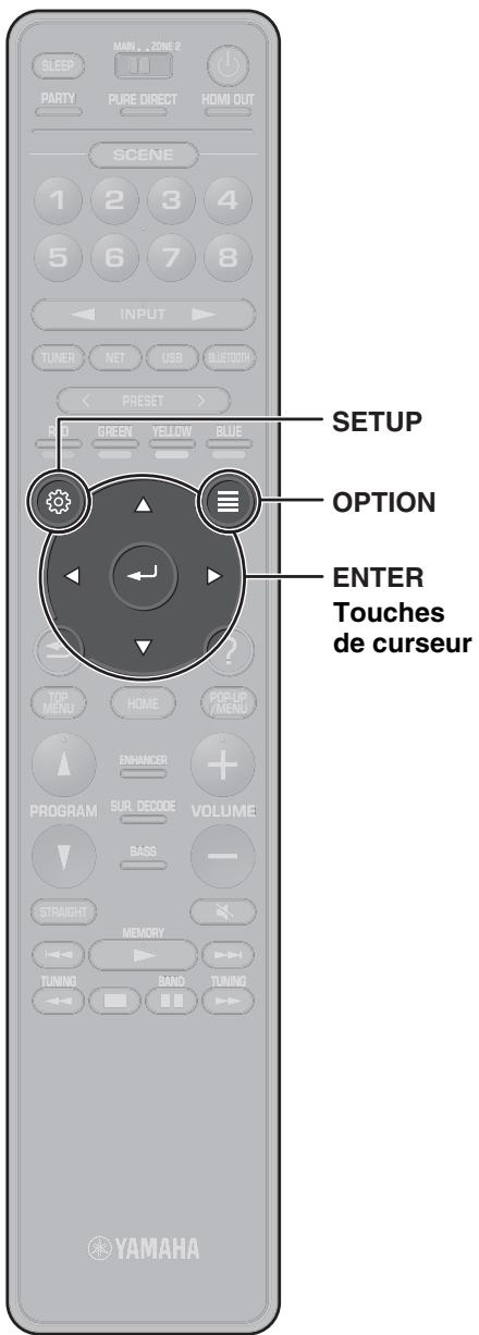 YAMAHA RXV685 - Remarque - 1