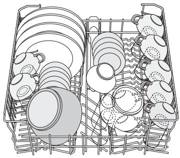 ELECTROLUX ESL64041 - Panier supérieur - 1
