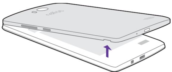 TP-LINK C5 MAX 4G BLANC - Retirez le cache-batterie - 1
