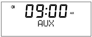 MAE DARRY PURERADIOEVOKE C-D4 SIENA - Selecting the auxiliary input - 1