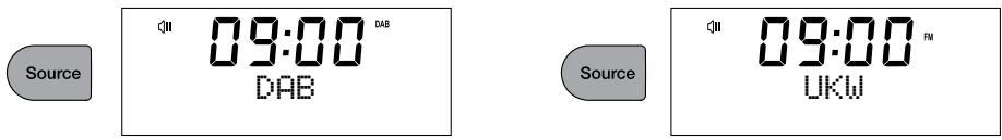 MAE DARRY PURERADIOEVOKE C-D4 SIENA - Wechsel der Quelle - 1