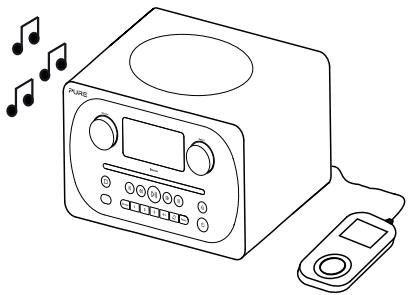 MAE DARRY PURERADIOEVOKE C-D4 SIENA - Selecting the auxiliary input - 2