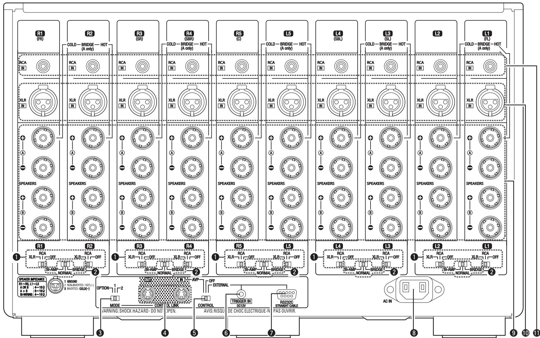 DENON POA-A1HD SPE2 - Panneau arrêté - 1