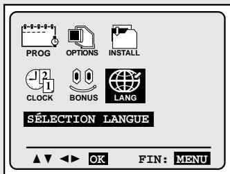 TOSHIBA V432EFARGENT - Choisissez la langue d'affichage - 1