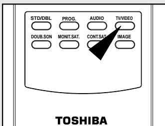 TOSHIBA V432EFARGENT - Basculez entre les modes TV et VCR - 1