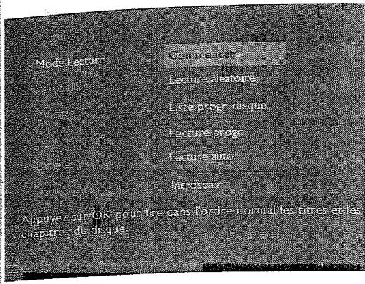 THOMSON DTH2311E - Les fonctions dans les menus - 1