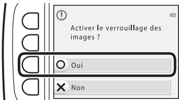 NIKON S33 - Appuyez sur la commande polyvalente 3 (o oui). - 1