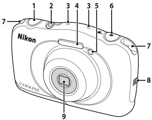 NIKON S33 - Boîtier de l'appareil photo - 1