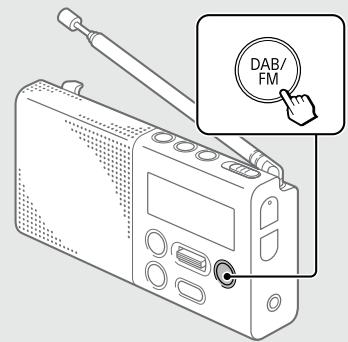 SONY XDR-P1DBP - Écouter la radio - 2