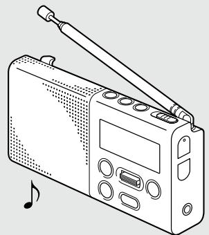 SONY XDR-P1DBP - Attribution de stations aux boutons préférés - 1